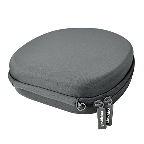 Linkidea Hard Shell Headphone Carrying Case Compatible with Grado SR60, SR80, SR125, SR225, SR325, RS1, RS2, PS500 and More/Headset Travel Bag with Space for Cable and Accessories