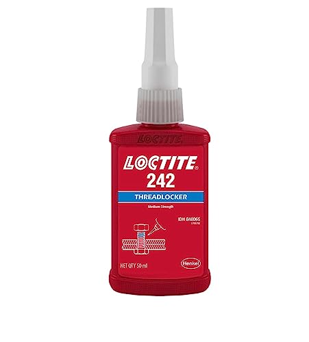 Loctite Henkel 242 Nut & Bolt Threadlocker, 50Ml