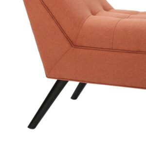 Christopher Knight Home Demi Fabric Bench, Orange