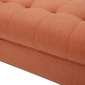 Christopher Knight Home Demi Fabric Bench, Orange