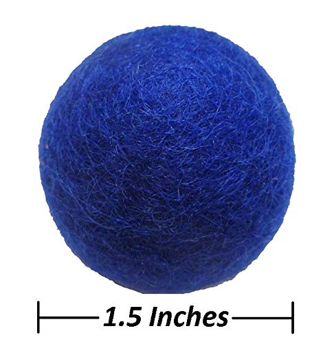 Earthtone Solutions Wool Felt Ball Toys for Cats and Kittens, Fun Adorable Colorful Soft Quiet Felted Fabric Balls, Unique for Cat Lovers, Merino Wool, Hand Made in Nepal