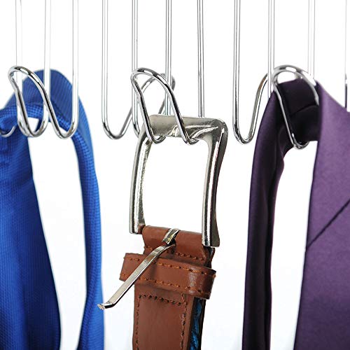 Umo Lorenzo Belt Hanger - Closet Accessories Organizer Hooks for Belts, Ties, and Scarves