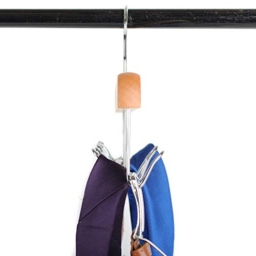 Umo Lorenzo Belt Hanger - Closet Accessories Organizer Hooks for Belts, Ties, and Scarves