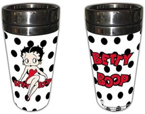 betty boop travel thermo with polka dots
