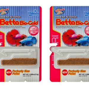 Hikari Betta Bio-Gold Baby Pellets - Pack of 2 - 0.09 oz each