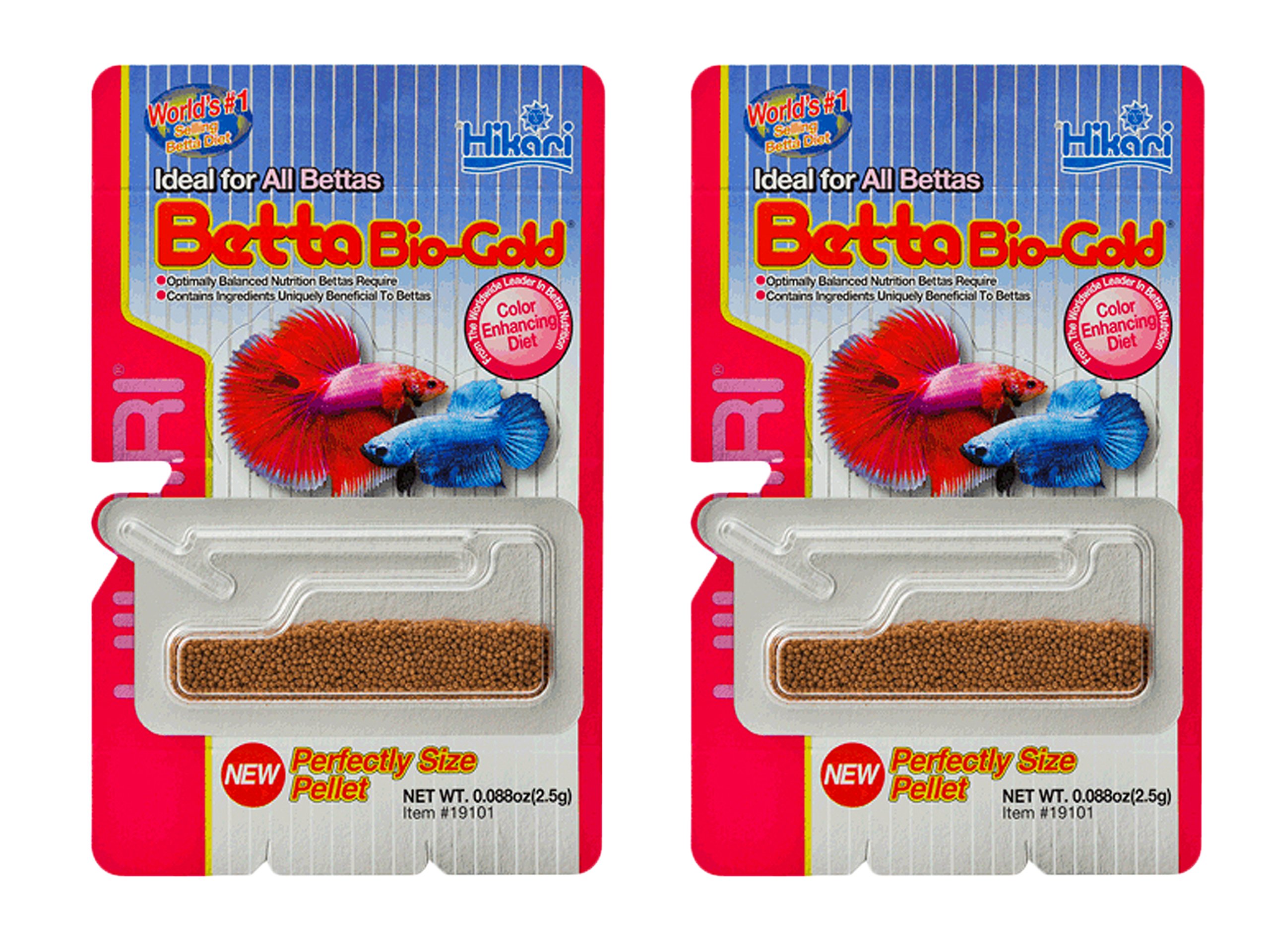 Hikari Betta Bio-Gold Baby Pellets - Pack of 2 - 0.09 oz each