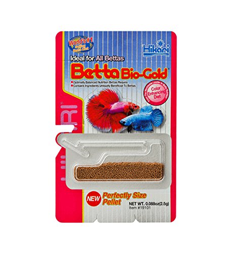 Hikari Betta Bio-Gold Baby Pellets - Pack of 2 - 0.09 oz each