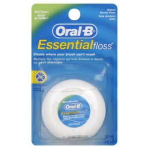 oral-b essential mint floss, 12 x 50 m