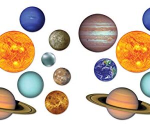 Beistle 20 Piece Paper Solar System Cut Outs Galaxy Space Decorations Birthday Party Supplies