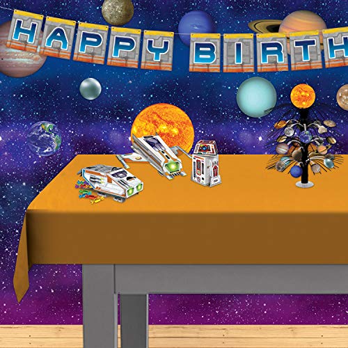 Beistle 20 Piece Paper Solar System Cut Outs Galaxy Space Decorations Birthday Party Supplies