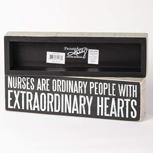 Primitives by Kathy 31138 Nurses are Extraordinary Box Sign