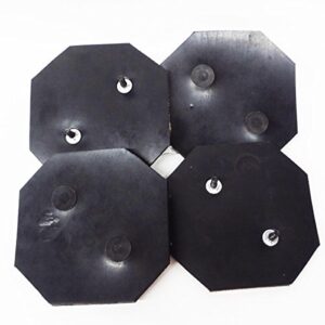 heavy duty rubber arm pad for challenger lift vbm lifts set of 4 pads octagon