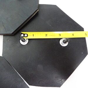 HEAVY DUTY Rubber Arm Pad for Challenger Lift VBM Lifts Set of 4 pads Octagon