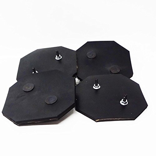 HEAVY DUTY Rubber Arm Pad for Challenger Lift VBM Lifts Set of 4 pads Octagon