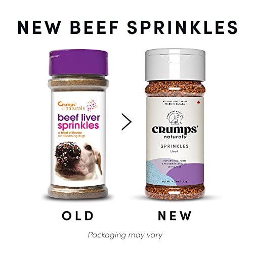 Crumps' Naturals Beef Liver Sprinkles Brown, 4.2 Ounce (Pack of 1)