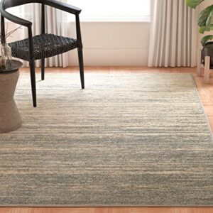 safavieh adirondack collection accent rug - 4' x 6', slate & cream, modern ombre design, non-shedding & easy care, ideal for high traffic areas in entryway, living room, bedroom (adr113t)