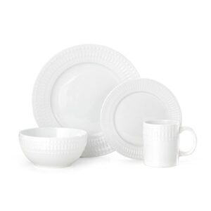 pfaltzgraff cassandra 16-piece porcelain dinnerware set, service for 4