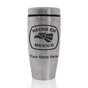 skunkwerkz commuter travel mug, hecho en mexico, personalized engraving included