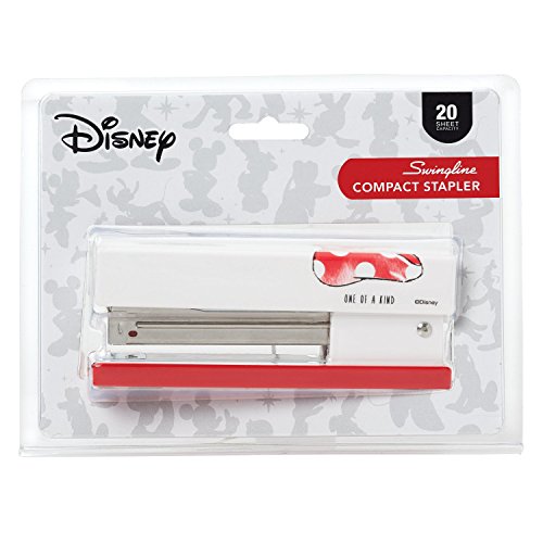 Disney Minnie Mouse Stapler by Swingline, Compact, 20 Sheets, Bow Design (S7087956)