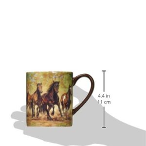 Lang Taking Flight 14 oz. Mug by Chris Cummings (10995021041), 1 Count (Pack of 1), Multicolored