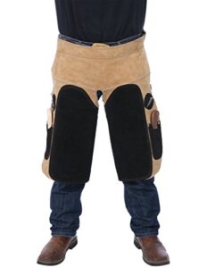 tough 1 professional deluxe leather farrier apron