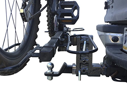 GEN-Y GH-307 MEGA-Duty Adjustable 15" Drop Hitch Only for 2" Receiver - 10,000 LB Towing Capacity - 1,500 LB Tongue Weight