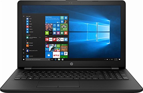 High Performance HP 15.6" Laptop PC AMD A6-7310 Quad-Core Processor 4GB RAM 500GB HDD AMD Radeon R4 Graphics DVD-RW HDMI WIFI HDMI Webcam DTS Audio Windows 10-Black