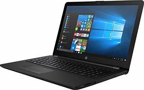 High Performance HP 15.6" Laptop PC AMD A6-7310 Quad-Core Processor 4GB RAM 500GB HDD AMD Radeon R4 Graphics DVD-RW HDMI WIFI HDMI Webcam DTS Audio Windows 10-Black