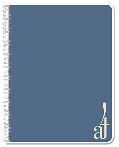 BookFactory A4 Notebook / A4 Ruled Notebook 120 pages (21cm x 29.7cm) Wire-O (RULE-120-4RW-A)