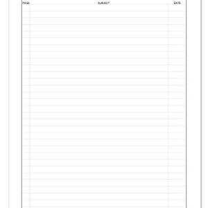 BookFactory A4 Notebook / A4 Ruled Notebook 120 pages (21cm x 29.7cm) Wire-O (RULE-120-4RW-A)