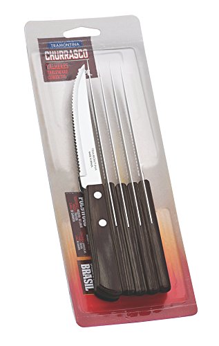 Tramontina 29899/155 Knives Set, Stainless Steel, Brown, 30 x 30 x 30 cm