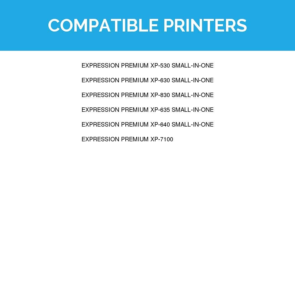 LD Products Remanufactured Ink Cartridge Replacement for Epson 410 410XL High Yield (Cyan, Magenta, Yellow, 3-Pack) for use in Expression XP-530, XP-630, XP-635, XP-640, XP-830