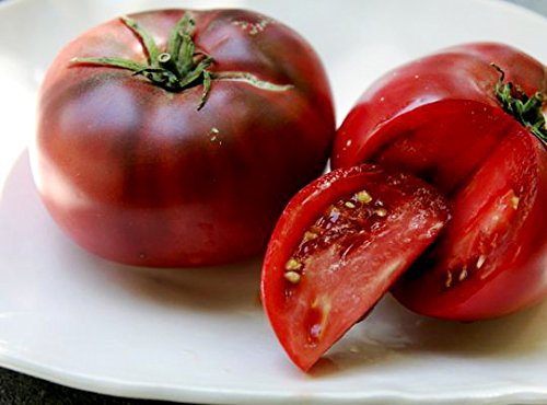 30+ Giant Black Krim Tomato Seeds, Heirloom Non-GMO, Low Acid, Indeterminate, Open-Pollinated, Sweet, Super Delicious, from USA