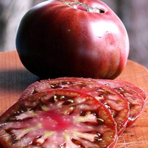 30+ Giant Black Krim Tomato Seeds, Heirloom Non-GMO, Low Acid, Indeterminate, Open-Pollinated, Sweet, Super Delicious, from USA