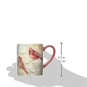 Lang Cardinal Pair 14 oz. Mug by Susan Winget (10995021058), 1 Count (Pack of 1), Multicolored