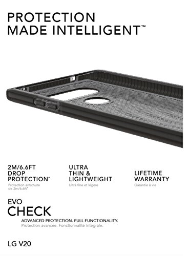 tech21 Evo Check Case for LG V20 - Smokey/Black