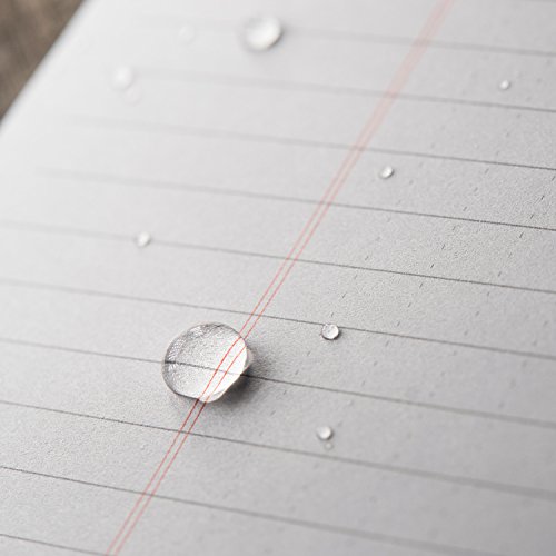 Rite In The Rain Weatherproof Legal Pad, 8.5" x 11", Gray Cover, Legal Pattern, 3 Pack (No. LP785X3), Grey