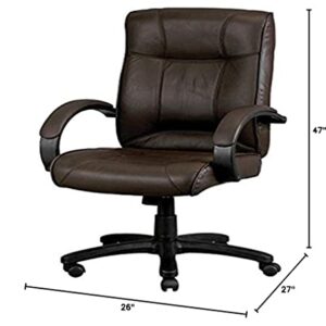 Eurotech Seating Odyssey Leather Chair, Brown