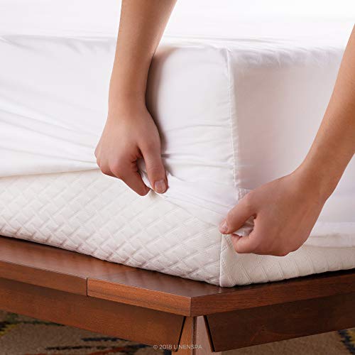 Linenspa 600 Thread Count Ultra Soft, Deep Pocket Cotton Blend Sheet Set - Full - White
