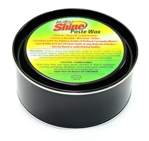 hi-tech magna shine paste wax: the ultimate deep wet-look shine without hard work - easy on, easy off, long- lasting - 16oz can