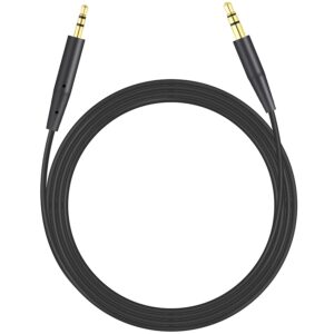 sqrmekoko qc35 cable replacement soundlink cord quietcomfort 35 ii headphone audio wire compatible with bose soundtrue quietcomfort 35 qc35 ii qc25 700 wireless headphones