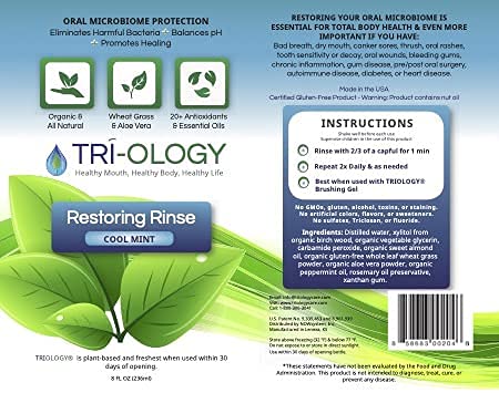 TRIOLOGY Restoring Rinse - 1 Month Supply