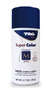 trg super color spray leather, vinyl and canvas dye (#605 medium brown / 3.77 oz.)