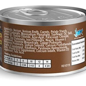 Lotus 2.5 Oz Cat Just Juicy Venison Stew (Case Of 24), One Size