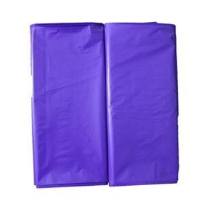 100 12x15 durable purple merchandise bags die cut handle-glossy finish-anti-strech-100% recyclable. for retail store plastic bags, party favors, handouts and more by best choice (purple)