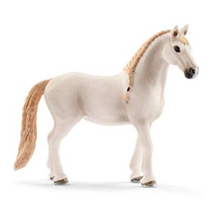 Schleich Horse Club, 12-Piece Playset, Horse Toys for Girls and Boys 5-12 years old Horse Stall with Lusitano Horses