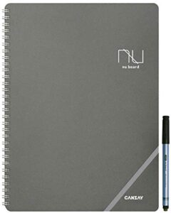 nu board a4 size (8.8 x 11.9 inch) international edition naa404us08 whiteboard notebook - dry erase notebook - environmentally reusable notebook