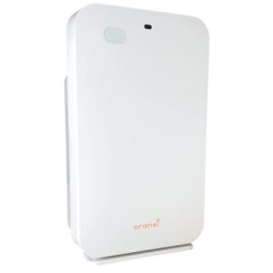 oransi ov200 air purifier for home, bedrooms, offices and large rooms, hepa carbon filter, covers up to 400 square feet