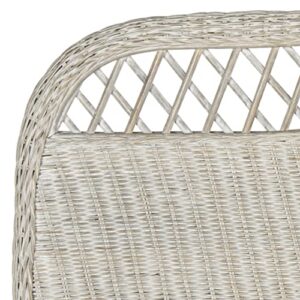 Safavieh Home Collection Sephina Antique Grey Rattan Headboard (Queen)