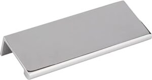 hardware resources elements a500 edgefield collection cabinet and furniture handle pull (4" overall length, polished chrome)